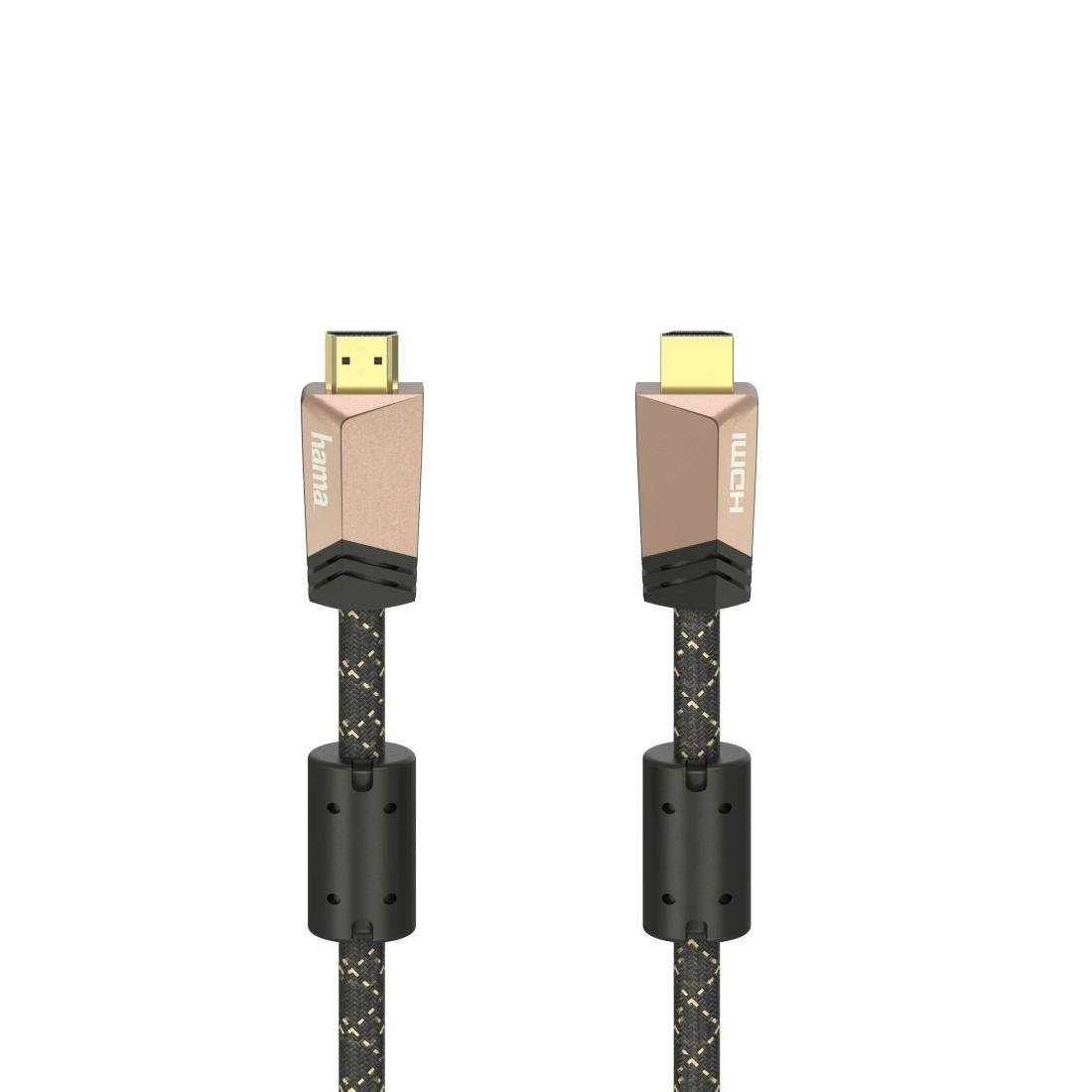 Premium HDMI™-Kabel mit Ethernet, Stecker - Stecker, Ferrit, Metall, 1,5 m (00205025)