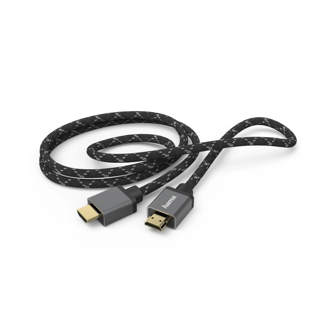 Ultra High Speed HDMI™-Kabel, zertifiziert, Stecker-Stecker, 8K, Alu, 1,0 m (00205238)