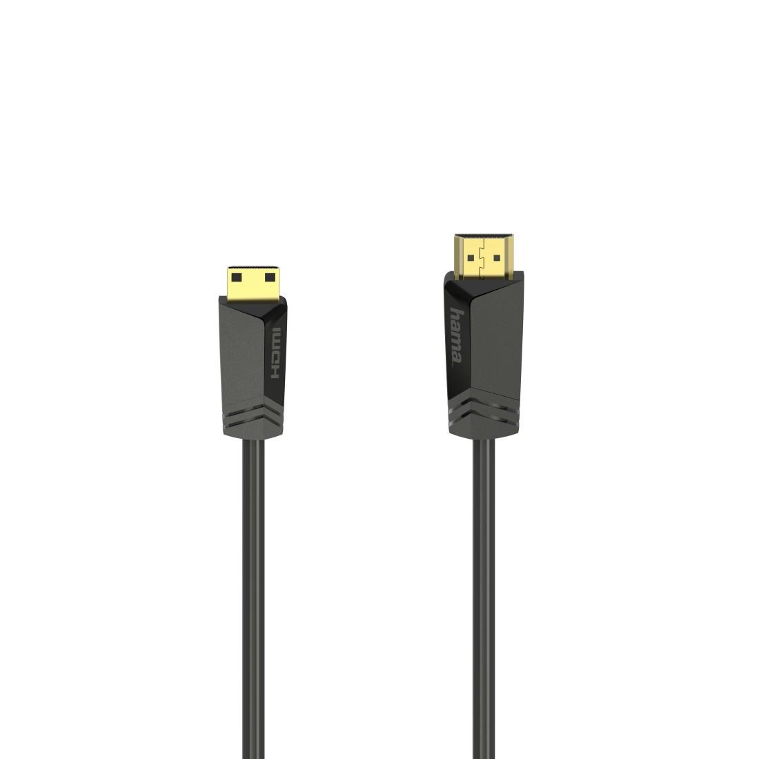 High Speed HDMI™-Kabel, Steck. Typ A - Steck. Typ C (Mini), Ethernet, 1,5 m (00205015)