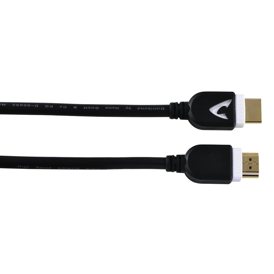 High Speed HDMI™-Kabel, Stecker - Stecker, vergoldet, Ethernet, 1,5 m (00127153)