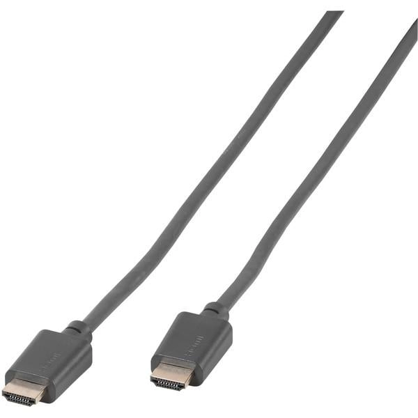 High Speed HDMI® Kabel mit Ethernet, vergoldete Kontakte, 4K/60 Hz, 1,5 m (45522)