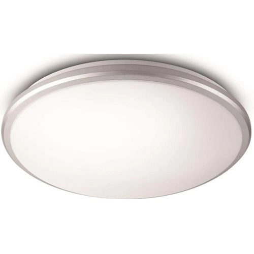 Philips myLiving LED Deckenleuchte Twirly 318158716, 1700lm, hellgrau