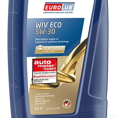 Eurolub  1 L WIV ECO SAE 5W/30  211001