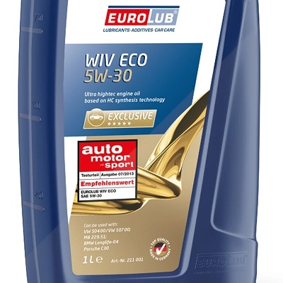 Eurolub 11x 1 L WIV ECO SAE 5W/30  211001