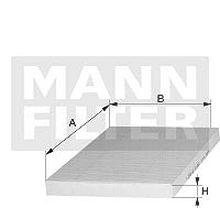MANN-FILTER Innenraumfilter OPEL,CADILLAC,VAUXHALL FP 24 003 1808020,13356914