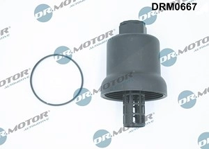 DR.MOTOR AUTOMOTIVE Deckel, Ölfiltergehäuse VW,AUDI,SKODA DRM0667 06D115408B,06D115408B,06D115408B  06D115408B