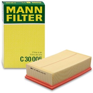 MANN-FILTER Luftfilter C 30 005 Motorluftfilter,Filter für Luft VW,AUDI,SKODA,Golf VII Schrägheck (5G1, BQ1, BE1, BE2),Passat Variant (3G5, CB5)