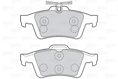 VALEO Bremsbelagsatz 301019 Bremsbeläge,Bremsklötze FORD,VOLVO,FOCUS III Turnier,Focus II Schrägheck (DA_, HCP, DP),Focus II Kombi (DA_, FFS, DS)