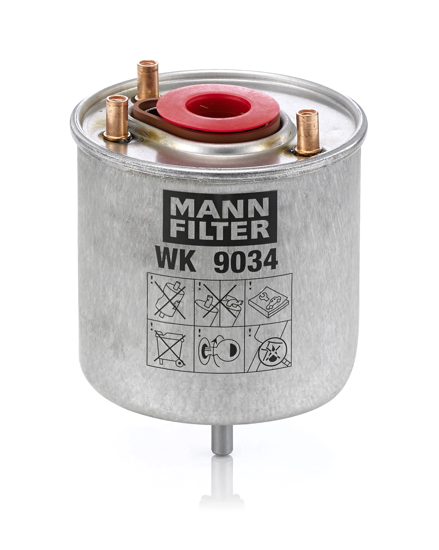 MANN-FILTER Kraftstofffilter WK 9034 z Leitungsfilter,Spritfilter FIAT,PEUGEOT,TOYOTA,Scudo (270_, 272_),Scudo Kastenwagen (270_, 272_)