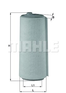 MAHLE ORIGINAL Luftfilter LX 823 Motorluftfilter,Filter für Luft BMW,LAND ROVER,ROVER,3 Touring (E91),3 Limousine (E46),3 Limousine (E90)