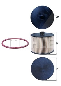 MAHLE ORIGINAL Kraftstofffilter KX 201D Leitungsfilter,Spritfilter FORD,FIAT,PEUGEOT,Focus II Schrägheck (DA_, HCP, DP),Focus II Kombi (DA_, FFS, DS)