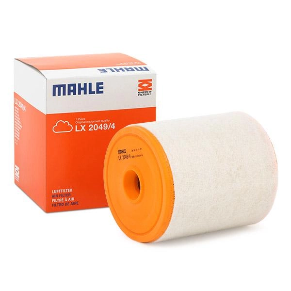 MAHLE ORIGINAL Luftfilter LX 2049/4 Motorluftfilter,Filter für Luft AUDI,A6 Avant (4G5, 4GD, C7),A6 Limousine (4G2, 4GC, C7),A7 Sportback (4GA, 4GF)