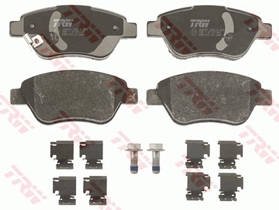 TRW Bremsbelagsatz GDB1700 Bremsbeläge,Bremsklötze OPEL,FIAT,VAUXHALL,Corsa D Schrägheck (S07),Adam (M13),Corsa D Van (S07),PANDA (169)