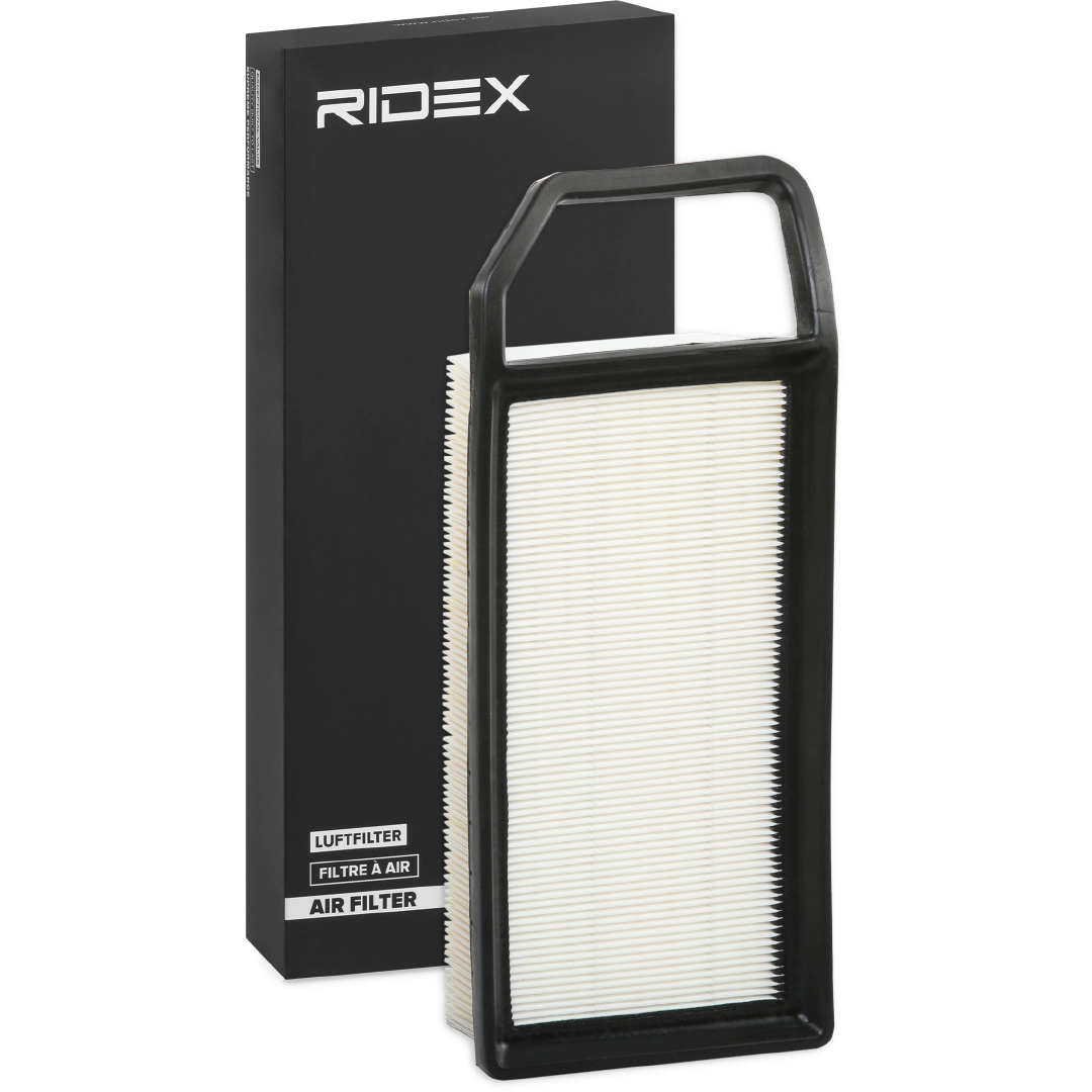 RIDEX Luftfilter 8A0199 Motorluftfilter,Filter für Luft PEUGEOT,CITROËN,407 SW (6E_),407 (6D_),407 Coupe (6C_),C5 III Kombi (RW_),C5 III (RD_)