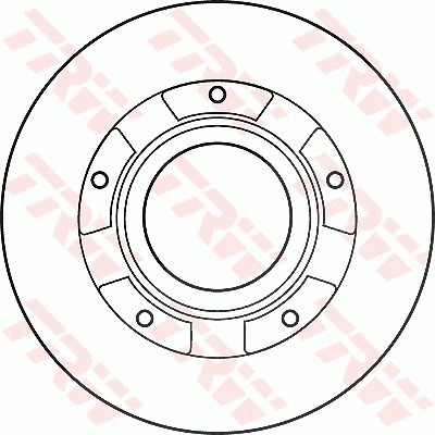 TRW Bremsscheibe DF4821S Bremsscheiben,Scheibenbremsen FORD,TRANSIT MK-7 Kasten,TRANSIT MK-7 Bus,TRANSIT MK-7 Pritsche/Fahrgestell,TRANSIT TOURNEO FB