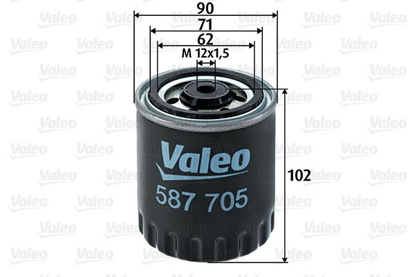 VALEO Kraftstofffilter 587705 Leitungsfilter,Spritfilter MERCEDES-BENZ,DAEWOO,SSANGYONG,190 (W201),C-Klasse Limousine (W202),Stufenheck (W124)