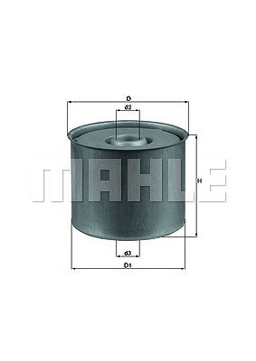 MAHLE ORIGINAL Kraftstofffilter KX 23D Leitungsfilter,Spritfilter VW,AUDI,BMW,TRANSPORTER III Bus,GOLF I (17),Jetta II (19E, 1G2, 165)