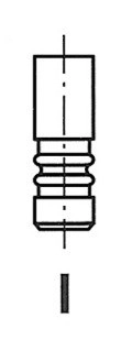 FRECCIA Einlaßventil R6088/BMCR  BMW,ROVER,MG,3 Touring (E91),3 Limousine (E46),3 Limousine (E90),5 Limousine (E60),5 Touring (E61),5 Limousine (E39)