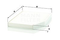 MANN-FILTER Innenraumfilter CU 29 007 Filter, Innenraumluft,Pollenfilter FORD,Transit V363 Kastenwagen (FCD, FDD)