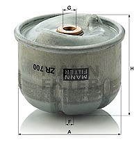 MANN-FILTER Ölfilter ZR 700 x Motorölfilter,Filter für Öl FORD,LAND ROVER,TRANSIT MK-7 Kasten,TRANSIT MK-7 Bus,TRANSIT MK-7 Pritsche/Fahrgestell