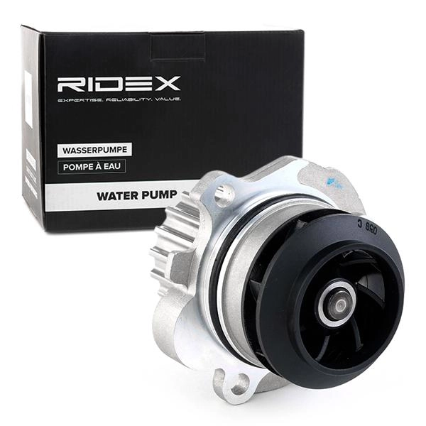 RIDEX Wasserpumpe 1260W0035 Kühlmittelpumpe,Kühlwasserpumpe VW,AUDI,SKODA,Golf IV Schrägheck (1J1),Golf IV Variant (1J5),Bora Limousine (1J2)