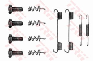 TRW Zubehörsatz, Feststellbremsbacken SFK109  MERCEDES-BENZ,A-Klasse (W169),C-Klasse T-modell (S203),190 (W201),B-Klasse (W245),A-Klasse (W168)