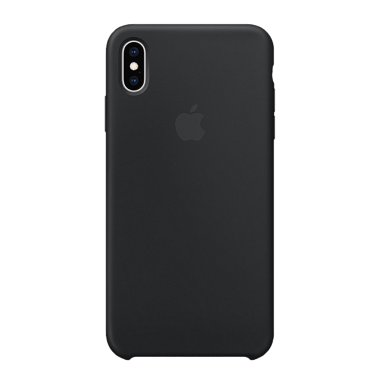 Silikon Case iPhone XS Max Schwarz