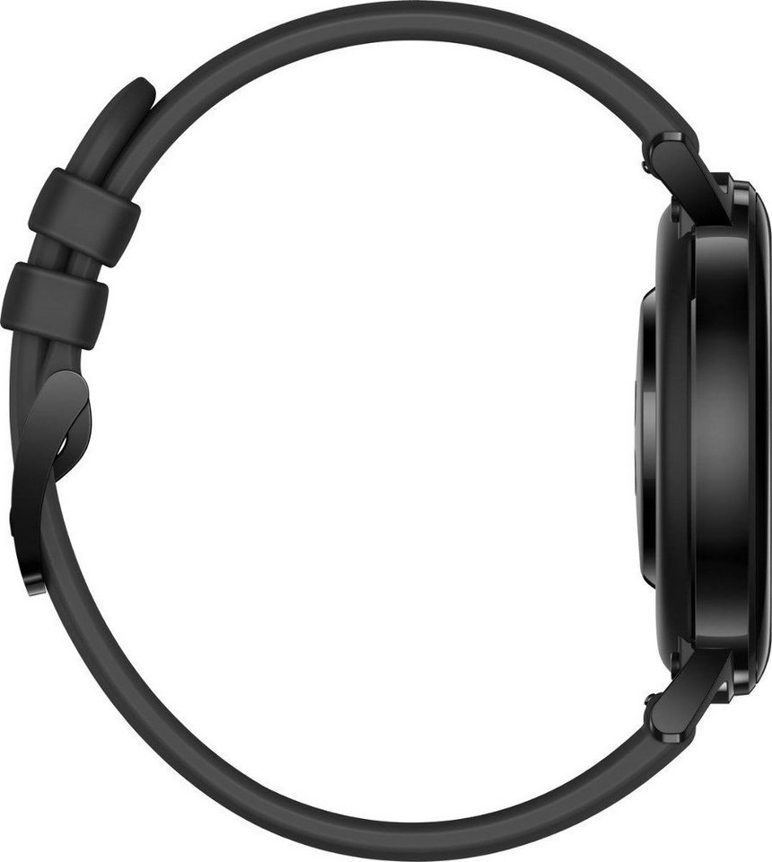 Huawei Watch GT 2 42mm | schwarz  | GPS | Herzfrequenz | 15 Sportmodi | wasserdicht | whatsApp | Telefonieren