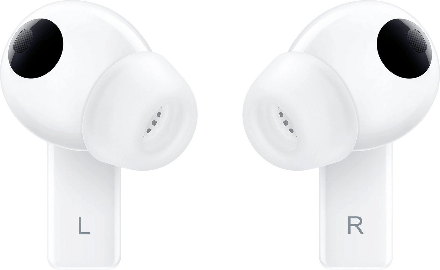 Huawei FreeBuds Pro Weiß  / Ceramic White | True-Wireless In-Ear-Kopfhörer | Dynamic Noise Cancelling | Mikrofon  | Bluetooth 5.2 | 8 Stunden Akku