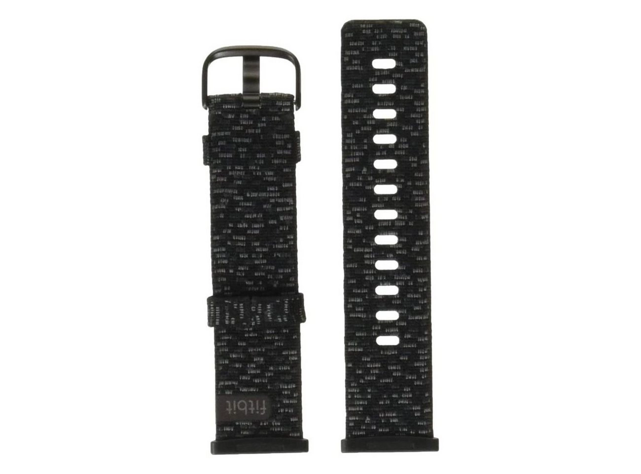 Fitbit Versa 3/ Sense, Woven Band-schwarz-S | Armband | Innovatives Gewebearmband | Einfach und schnell zu wechseln | Passend für die Sense und Versa 3