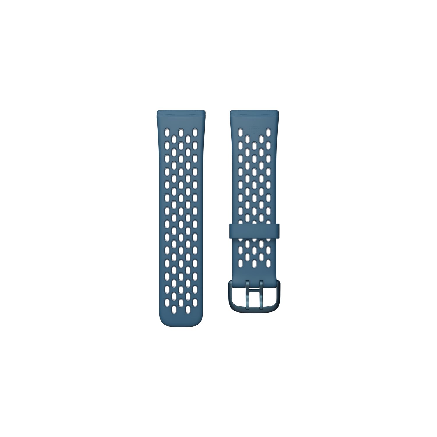 Fitbit Versa 3/ Sense, Sport Band-blau-L | Armband | Flexibles, robustes Silikonmaterial | Wasserabweisend | Passend für Sense und Versa 3