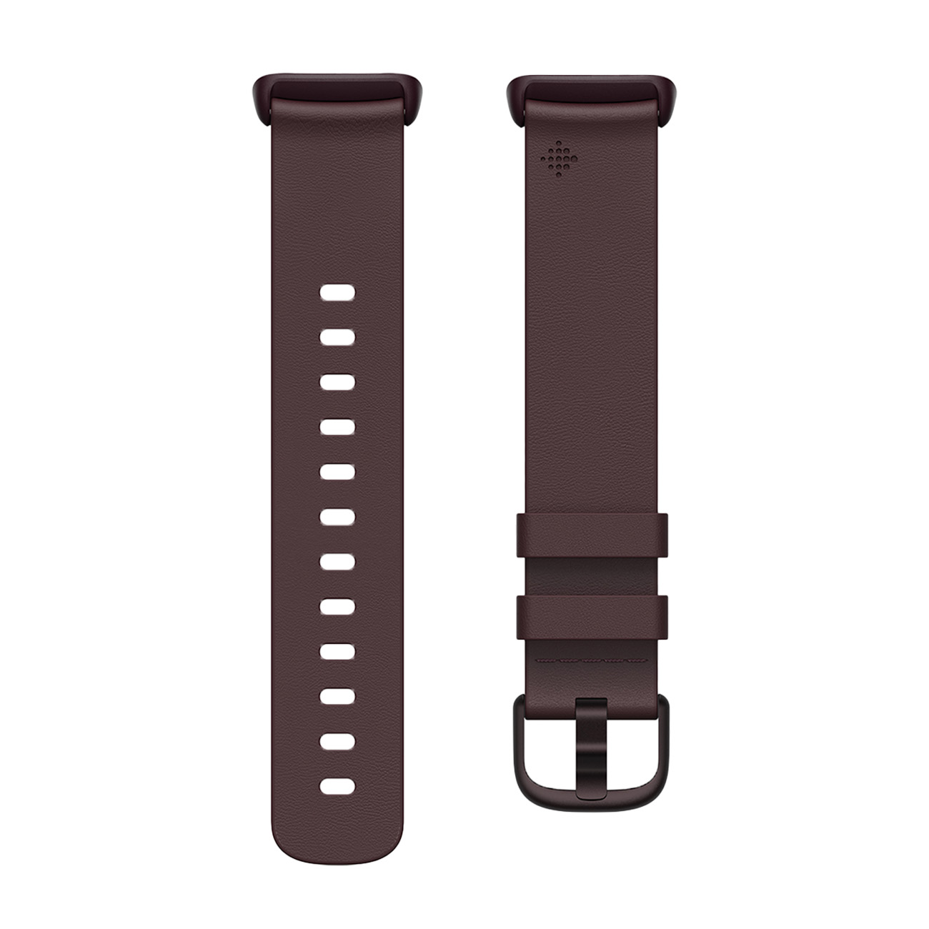 Fitbit Charge 5 Leather Band S Braun