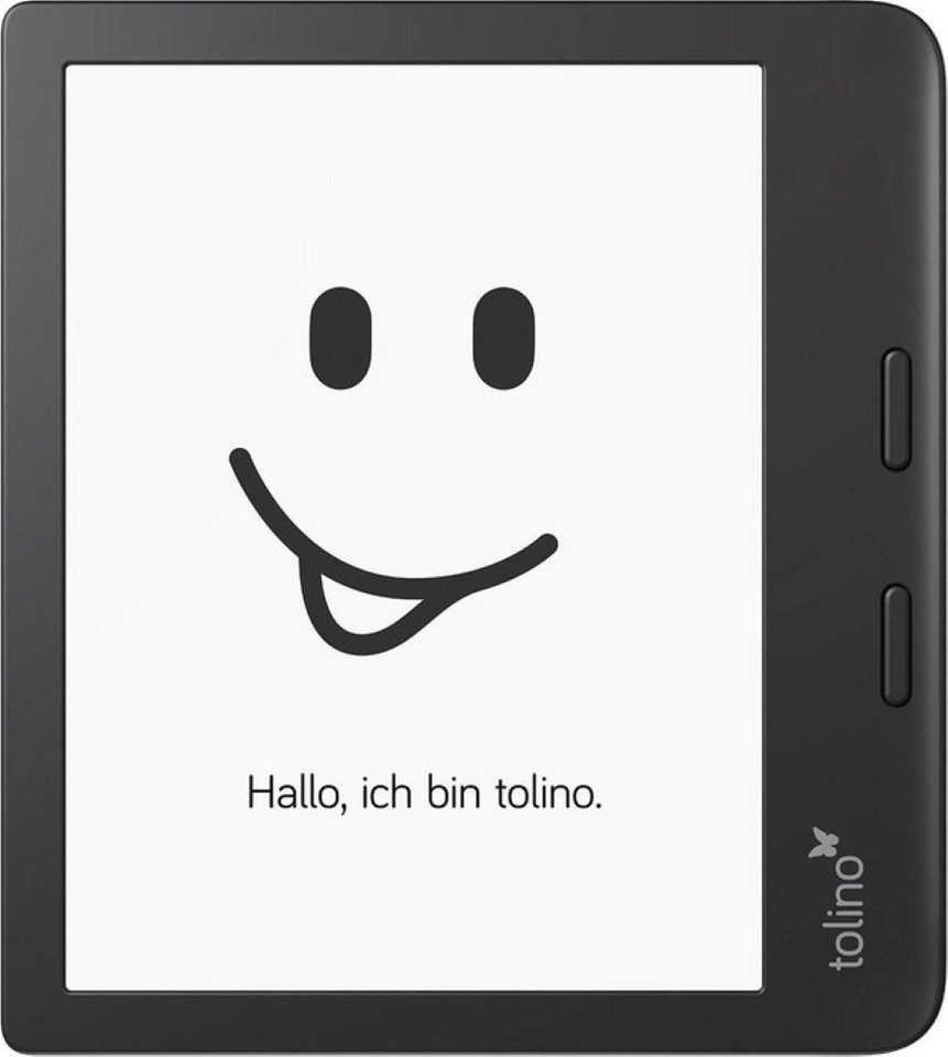 tolino vision 6 eBook-Reader 7 Zoll eReader mit E Ink Carta 1200 Display, smartLight, Wasserschutz und Blättertasten