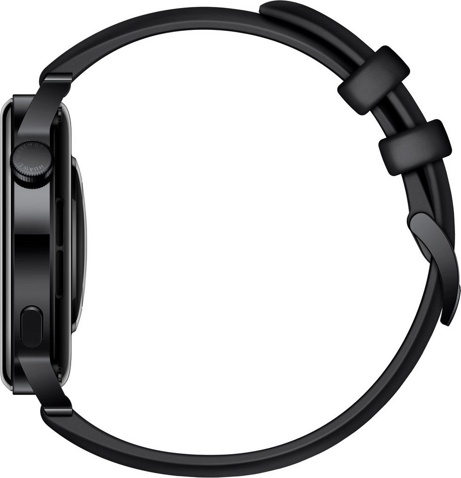 Huawei Watch GT3 | Smartwatch | Active Edition | GPS | Wasserdicht bis 50 Meter | SpO2-Messung | Herzfrequenzmessung | AMOLED Display | Schwarz | 42mm