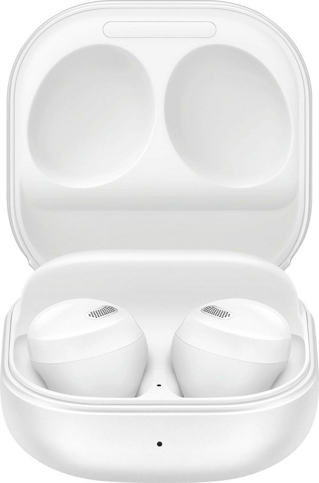 Samsung Galaxy Buds Pro Schwarz | Wireless In-Ear Kopfhörer | Aktive Geräuschunterdrückung | Wassergeschützt | Induktives Ladeetui | mit Mikrofon | Weiss