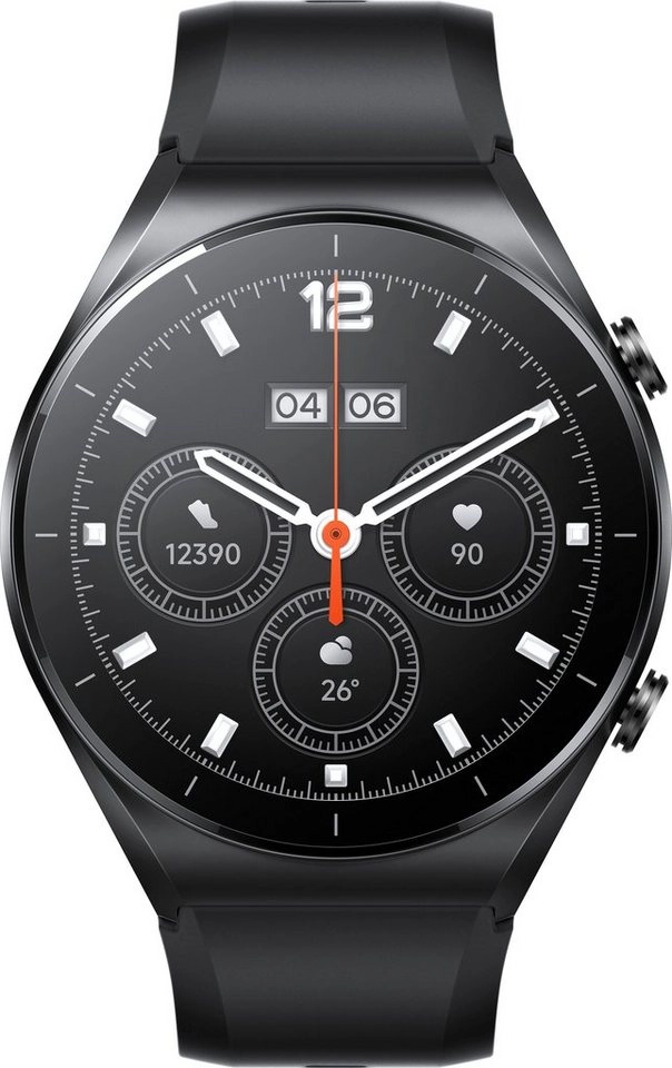 Xiaomi Watch S1 Smartwatch schwarz| Edelstahl | 117 Fitness Modi, Dualband GPS | Bluetooth | Anrufe
