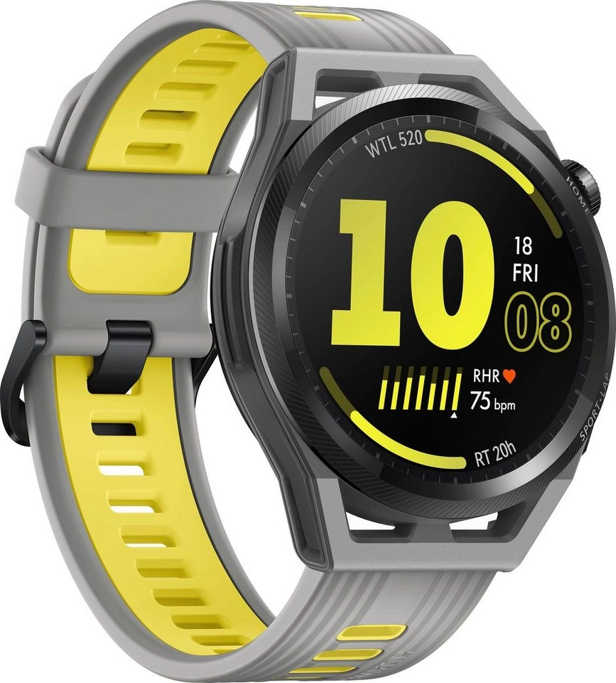 Huawei Watch GT Runner Grau, Ladekabel, magnetischer Ladedock