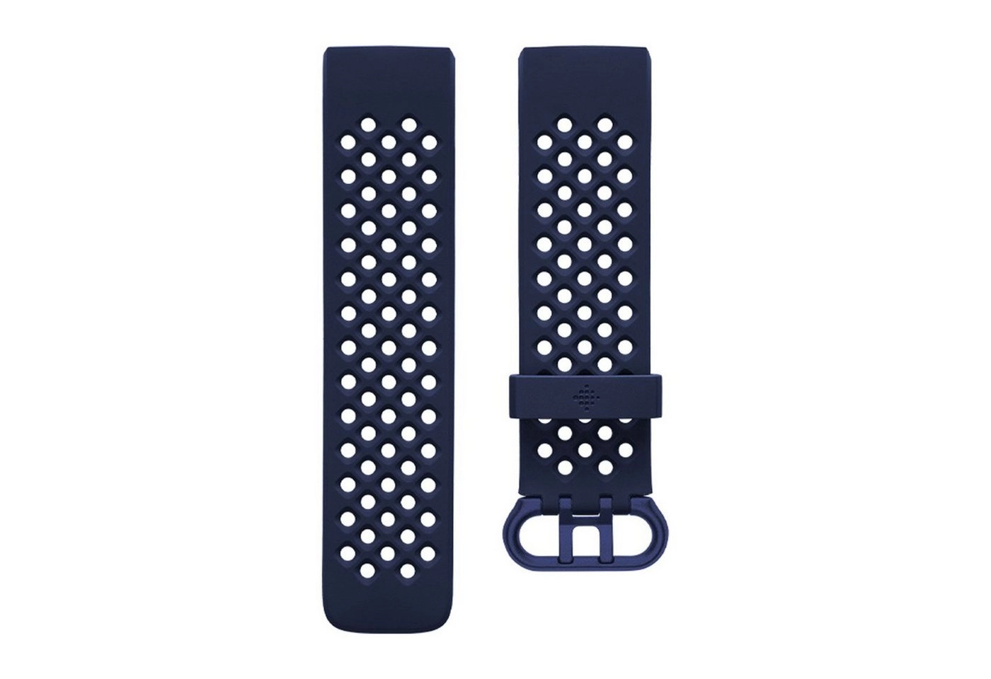 Fitbit Charge 4, Sport Band-blau-L | Armband | Sport Armband aus Silikon | Passend für Fitbit Charge 4 und Charge 3 | Wasserabweisend