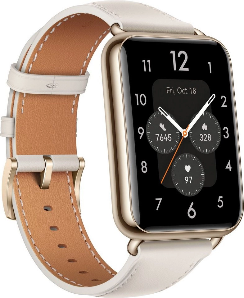 Huawei Watch Fit 2 Weiß | Smartwatch | 1,74-Zoll AMOLED-Display | Bis zu 10 Tage Akkulaufzeit | 12 professionelle Sportmodi | Weiss