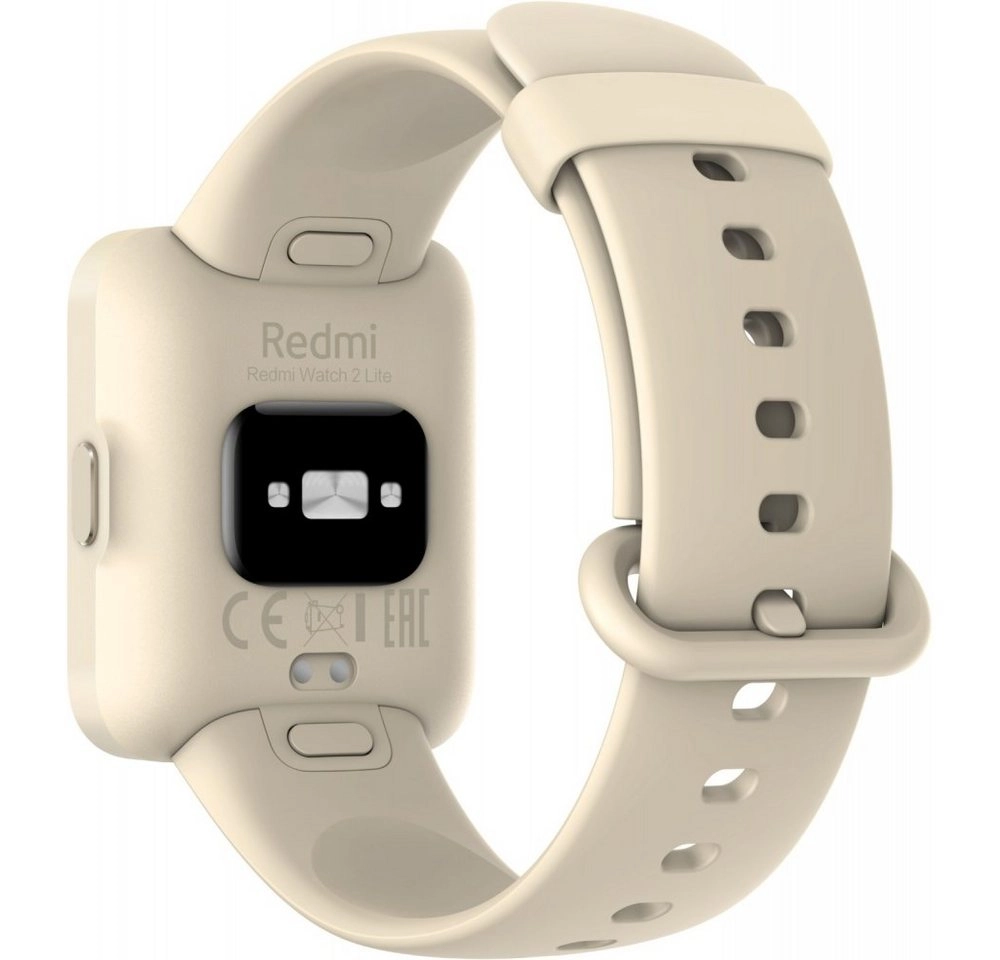 Xiaomi Redmi Watch 2 Lite GL Ivory| intelligente Uhr mit Riemen | 100 Trainingsmodi | Hochpräziser GPS-Chip | Messung des Blutsauerstoffs | Schlafüberwachung