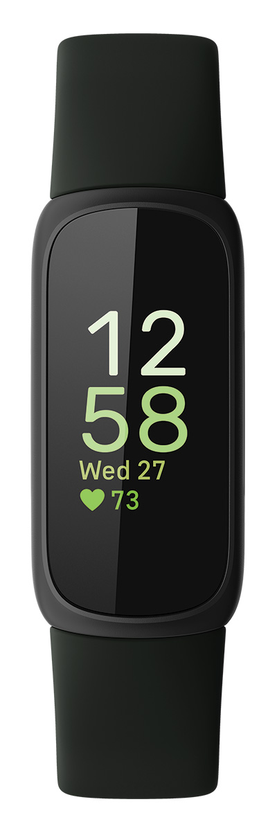 Fitbit Inspire 3 in schwarz | Smartwatch | ALWAYS-ON GESUNDHEITSTRACKING | BIS ZU 10 TAGE AKKULAUFZEIT | ALWAYS-ON-DISPLAYMODUS