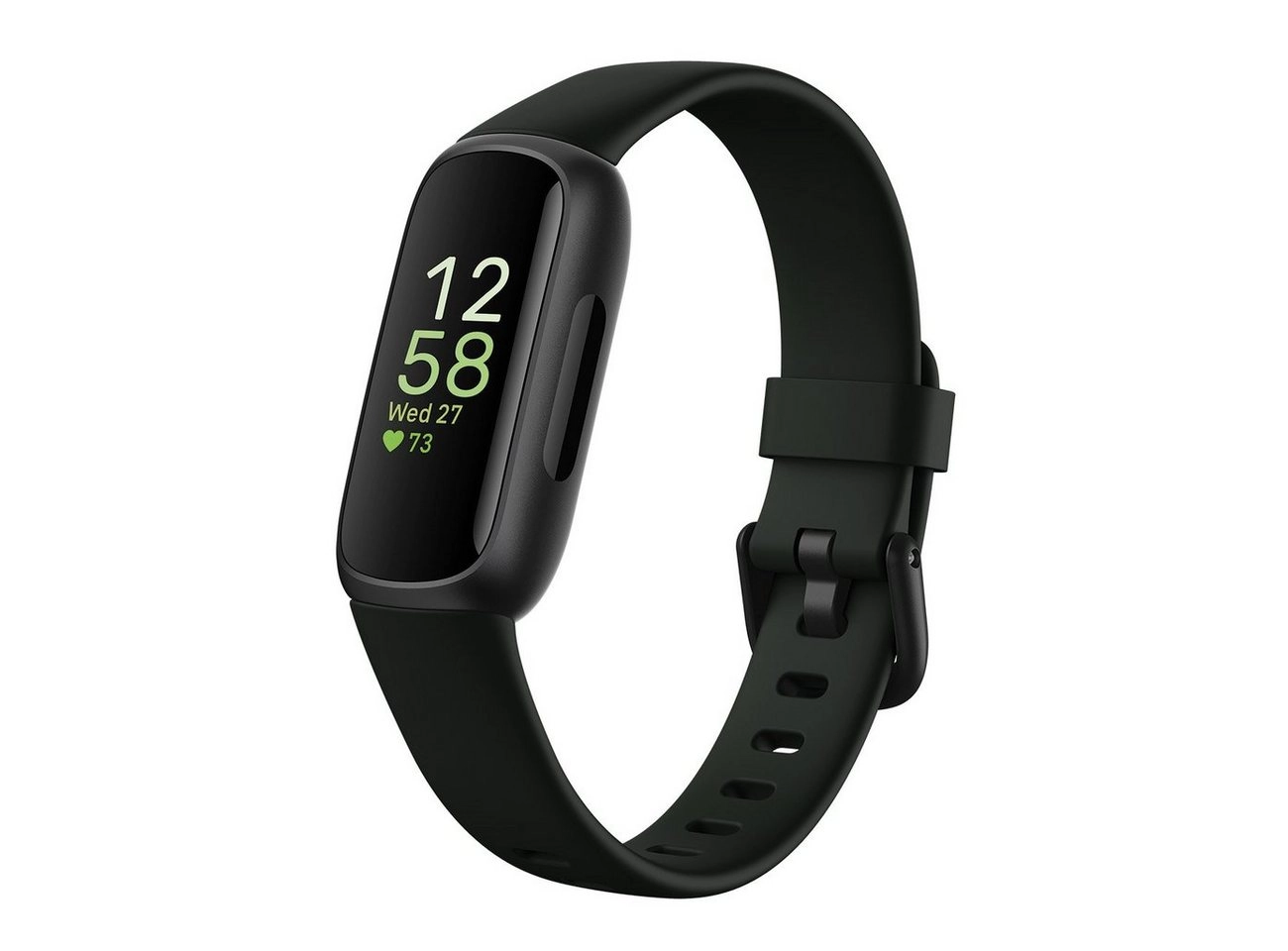 Fitbit Inspire 3 in schwarz | Smartwatch | ALWAYS-ON GESUNDHEITSTRACKING | BIS ZU 10 TAGE AKKULAUFZEIT | ALWAYS-ON-DISPLAYMODUS