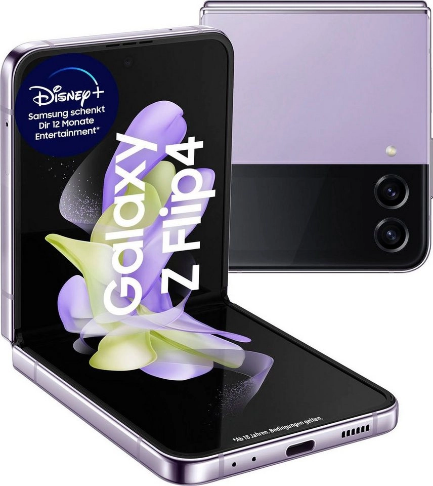 Samsung Galaxy Z Flip 5G Bora purple | 3700 mAh Akkuleistung | Quickshot Modus | 8 GB Arbeitsspeicher | Android 12 | 425 PPI | FHD+, Dynamic AMOLED Display