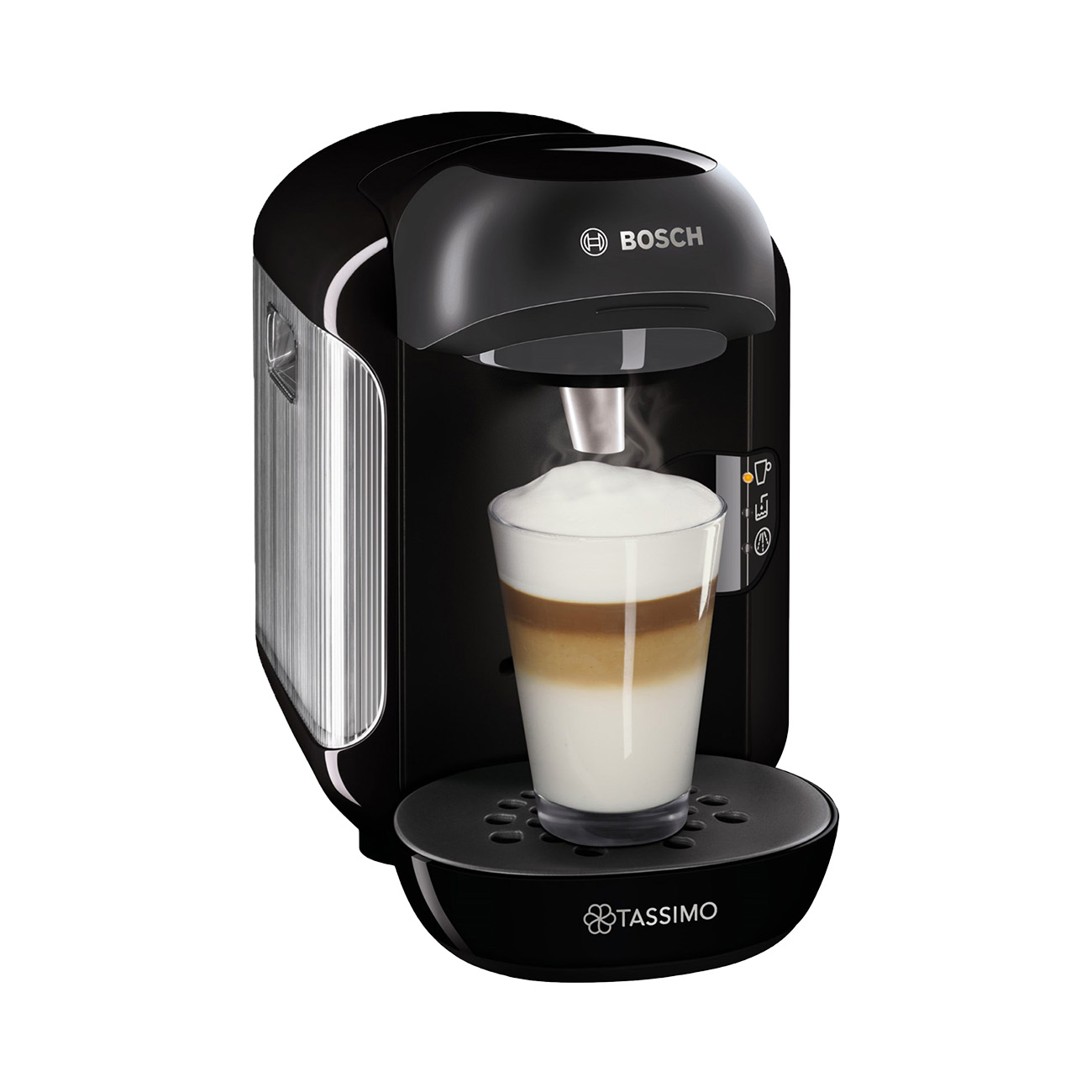 Bosch Tassimo TAS12A2 Kaffeemaschine schwarz | Füllmenge Wassertank 0,7 l  1 Tassen pro Brühvorgang