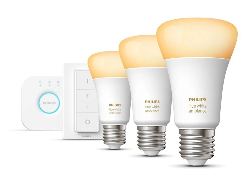 Philips Hue Bluetooth White & Color Ambiance LED | E27 | 3er SET