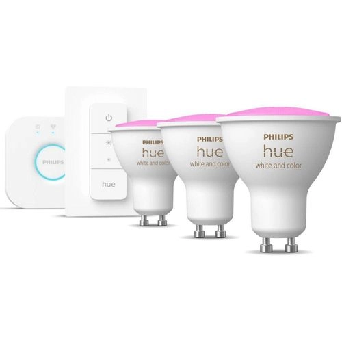 Philips Hue Color Amb. GU10|intiligente Lampe|Smart Home|Smart Schalter|Licht