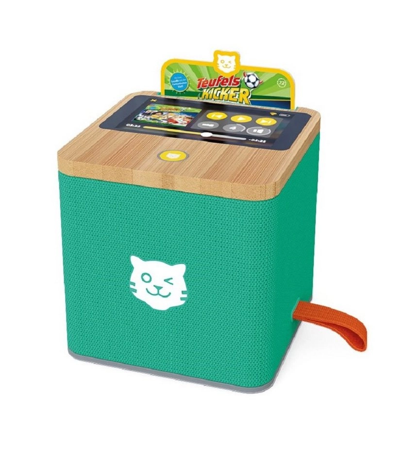 Tiger Media tigerbox TOUCH | Kinder Musikbox | Touchdisplay | Beeindruckender Stereo-Klang | Lautstärkebegrenzung gegen zu lauten Hörkonsum | Grün