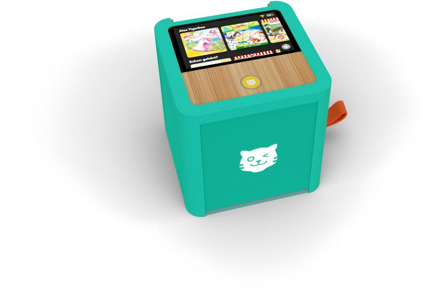 Tiger Media tigerbox TOUCH | Kinder Musikbox | Touchdisplay | Beeindruckender Stereo-Klang | Lautstärkebegrenzung gegen zu lauten Hörkonsum | Grün