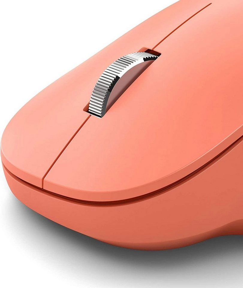 Microsoft Bluetooth Ergonomic Mouse|Maus|ergonomisch|optisch|5 Tasten|kabellos|Bluetooth 5.0 LE|Orange