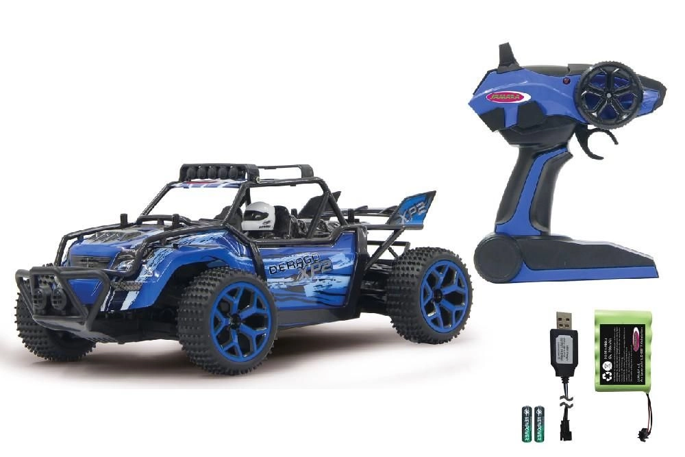 Jamaa Derago XP2 | Ferngesteuertes Auto | Buggy | 2.4 GHz | 1:18 | 700 mAh Batteriekapazität | 6V Batteriespannung | Betriebsbereit RTR | Allradantrieb 4WD